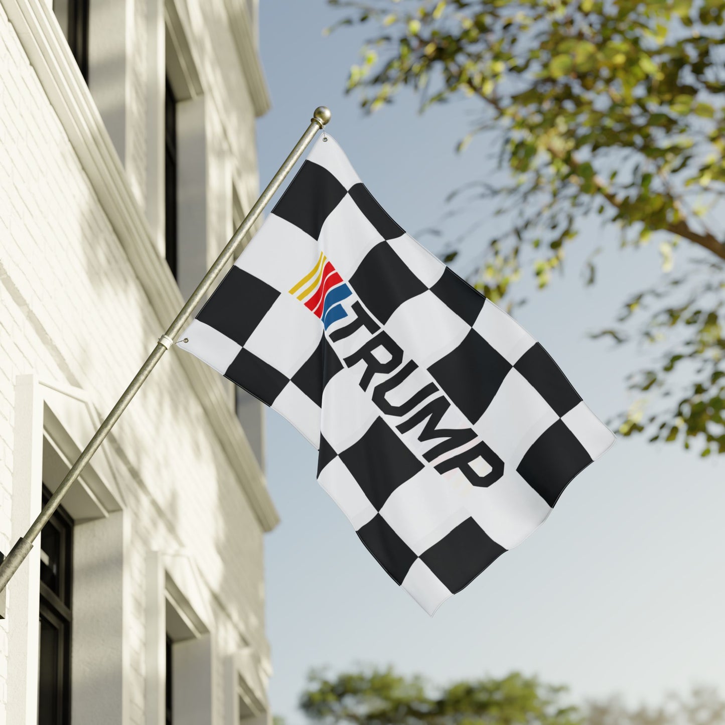 TRUMP Racing Double Sided Flag
