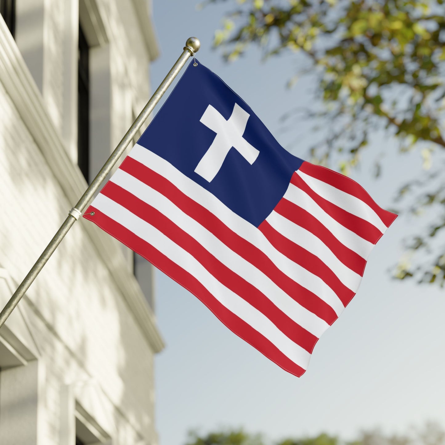 Christ's America Double Sided Flag