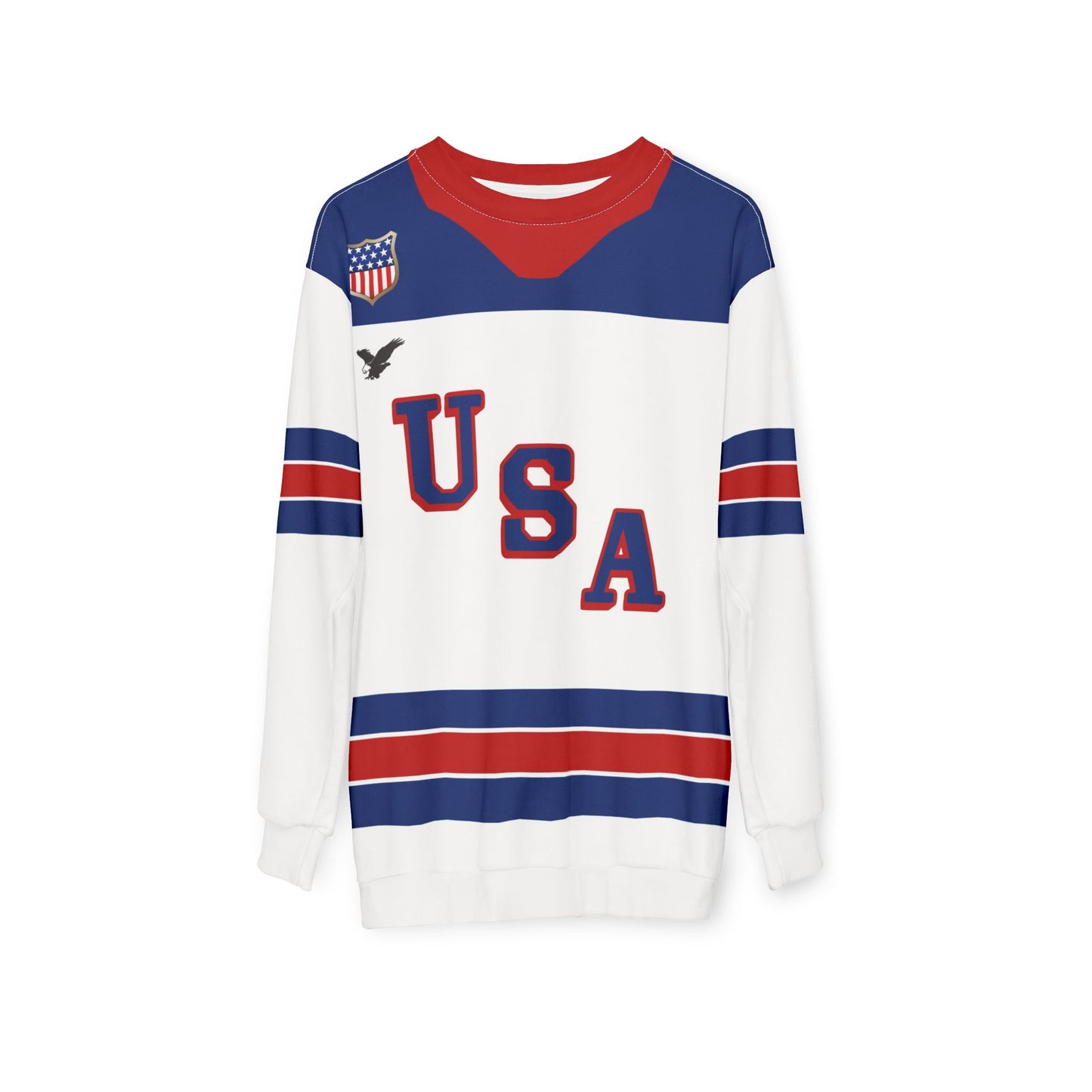 Team USA Hockey Printed Jersey Sweatshirt