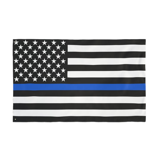 Thin Blue Line Double Sided  Flag