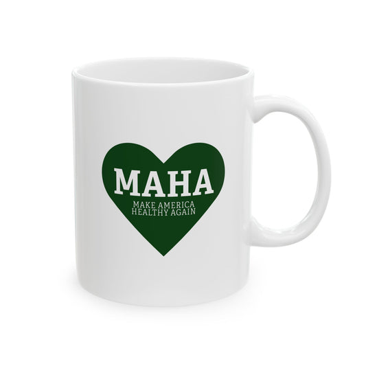 MAHA Ceramic Mug, (11oz)
