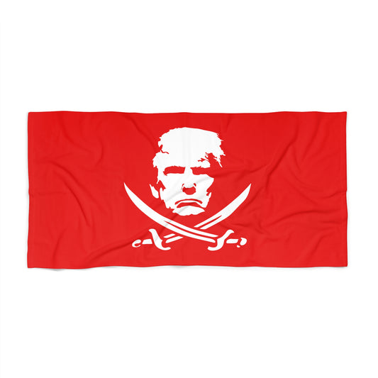 Jolly Donald Towel - Red
