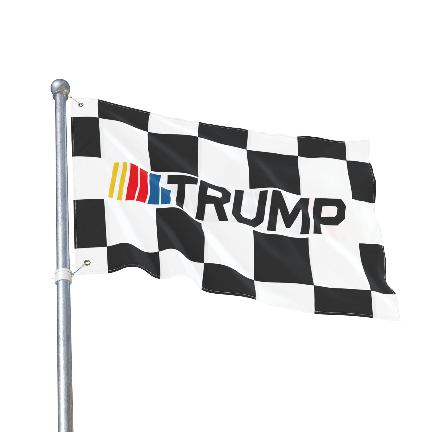 TRUMP Racing Double Sided  Flag