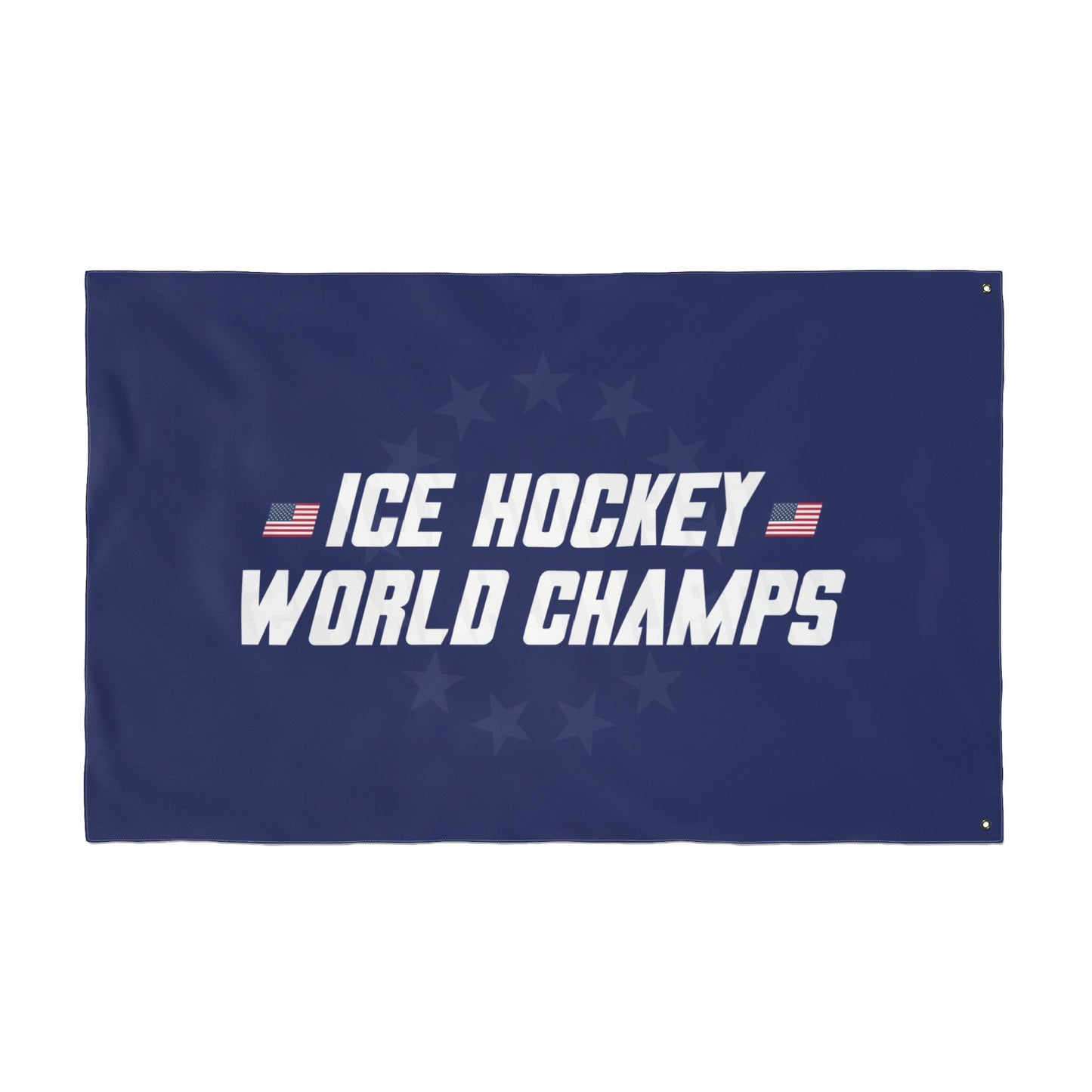 Hockey World Champs Double Sided  Flag