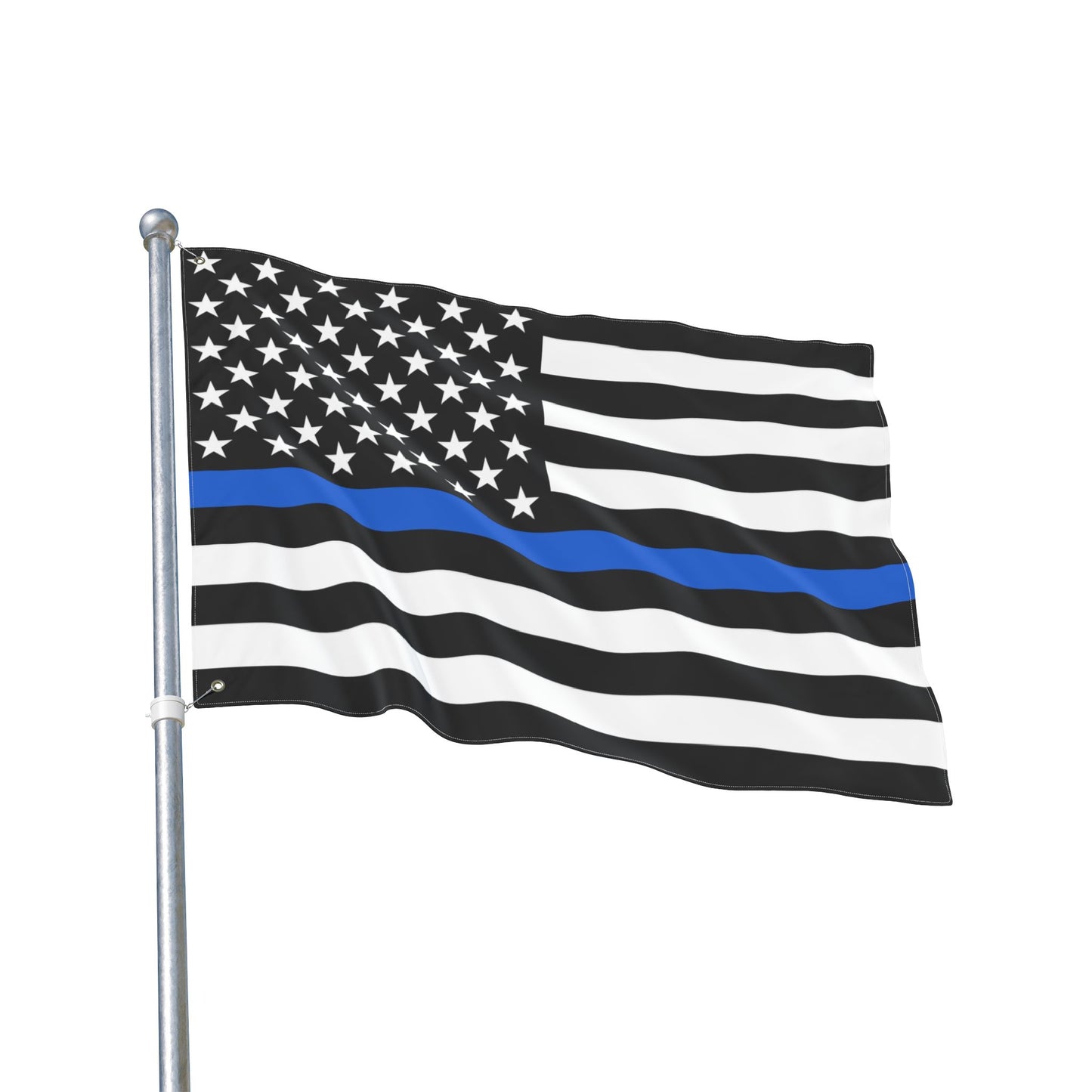 Thin Blue Line Double Sided  Flag