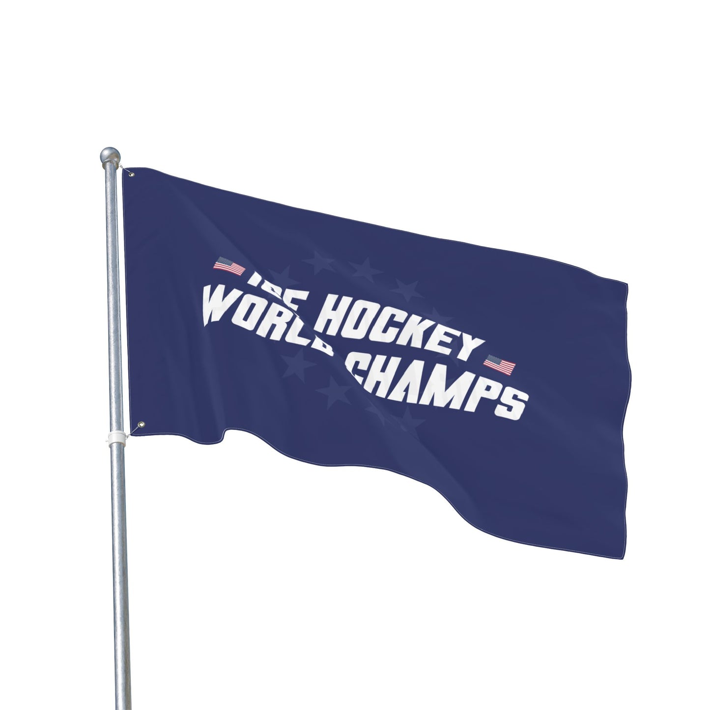 Hockey World Champs Double Sided  Flag