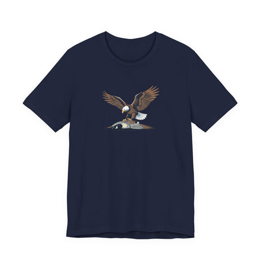 Eagle vs Goose Hockey Tee