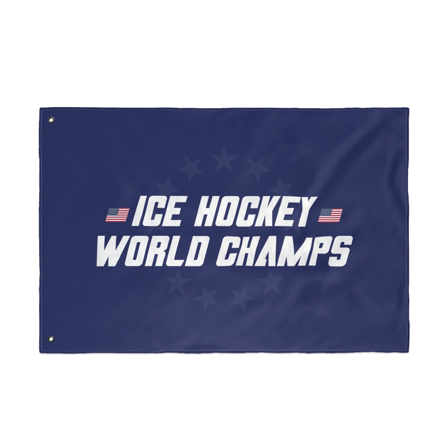 Hockey World Champs Double Sided  Flag