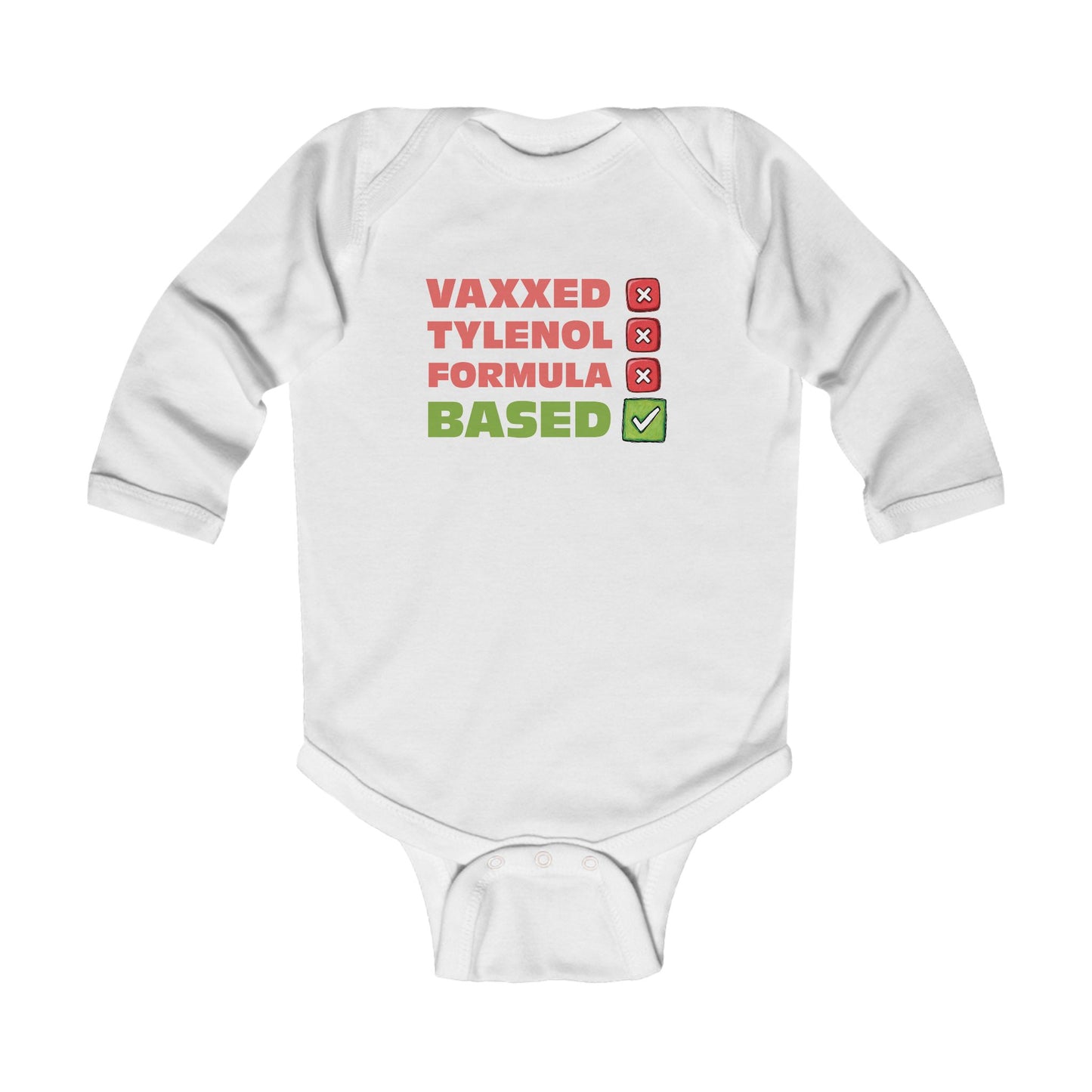 Based Infant Long Sleeve Bodysuit