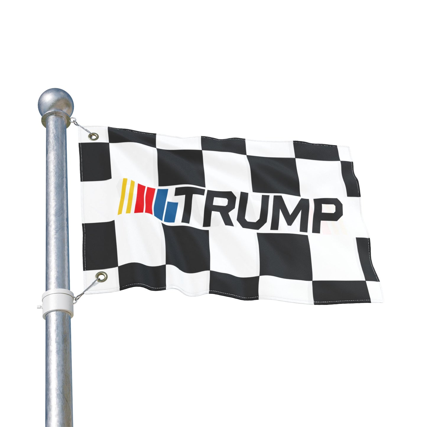 TRUMP Racing Double Sided  Flag