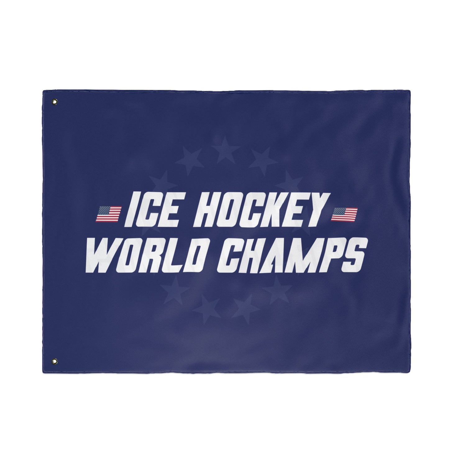 Hockey World Champs Double Sided  Flag
