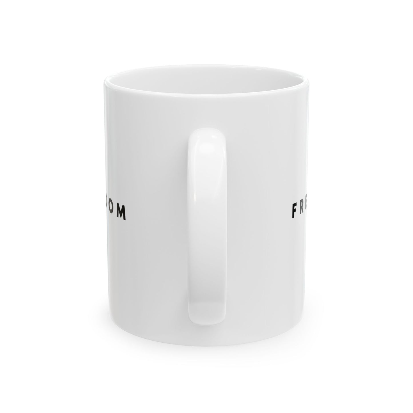 FREEDOM Ceramic Mug, (11oz)