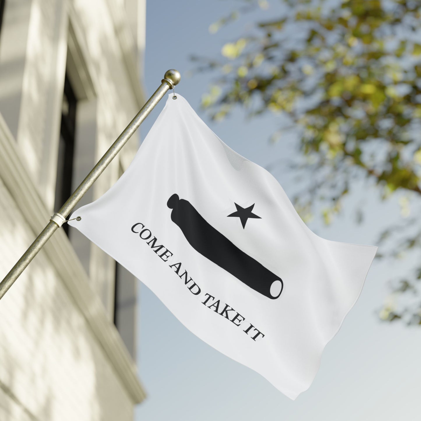 Come and Take It Double Sided  Flag