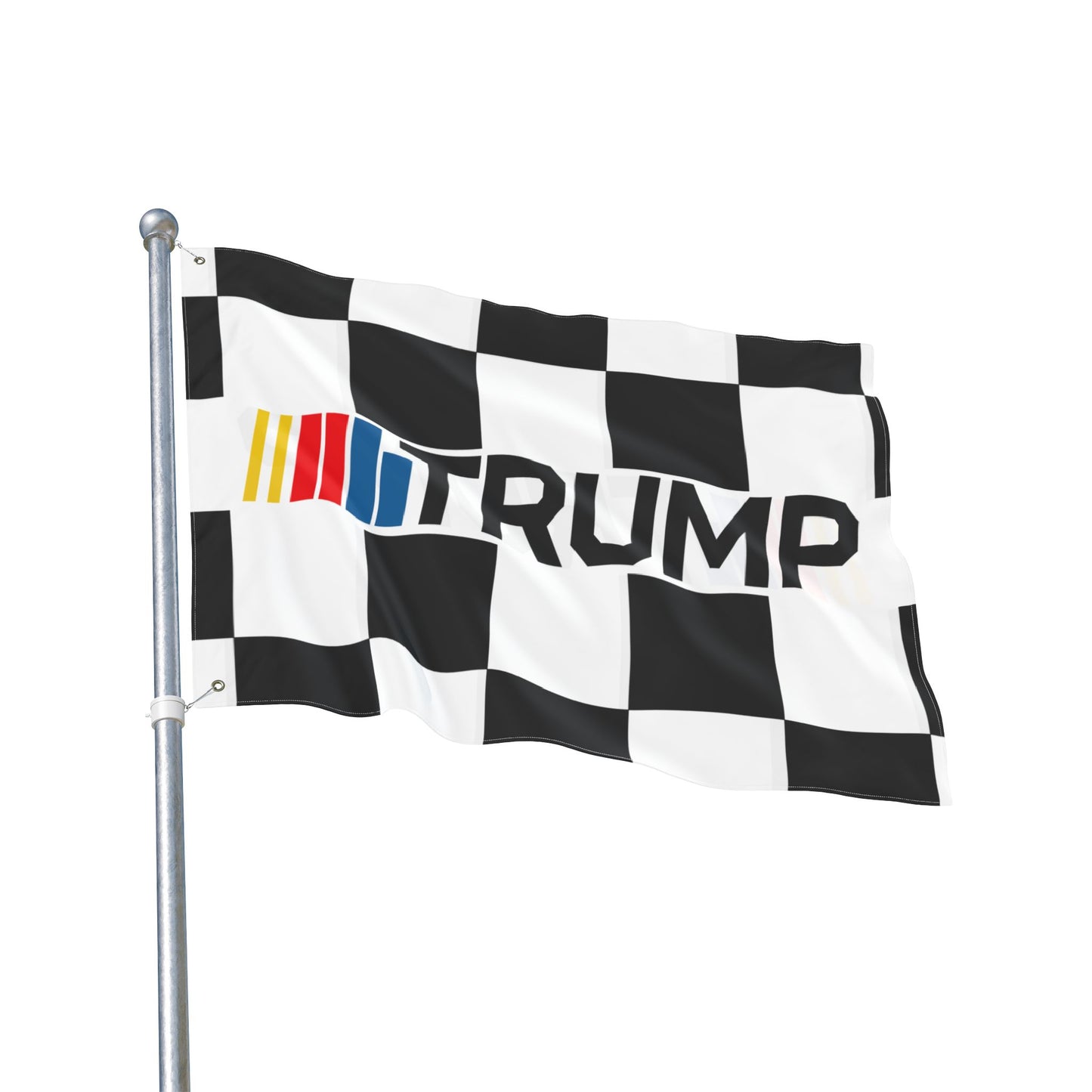 TRUMP Racing Double Sided  Flag