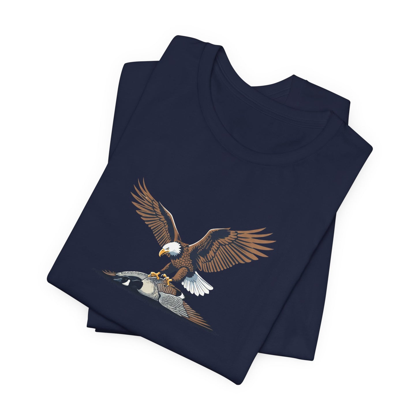 Eagle vs Goose Hockey Tee