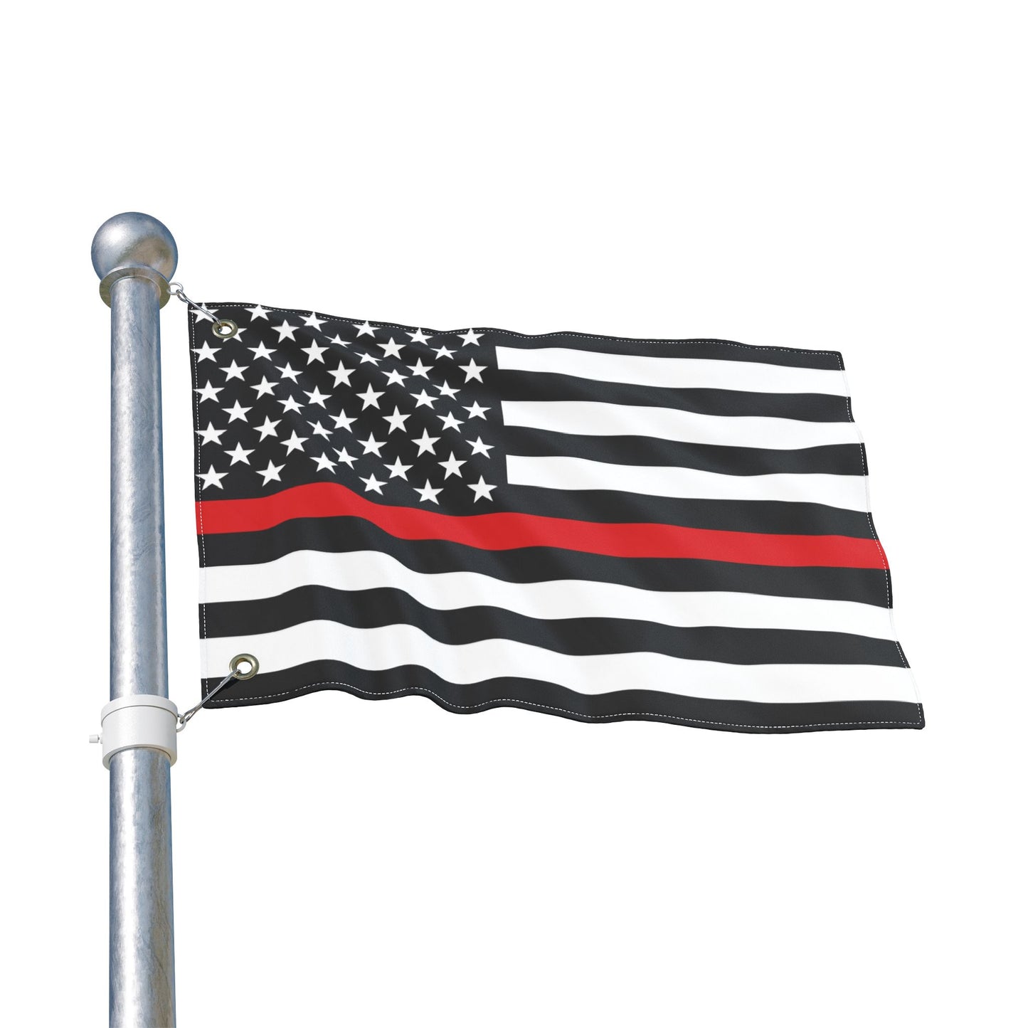Thin Red Line Double Sided Flag
