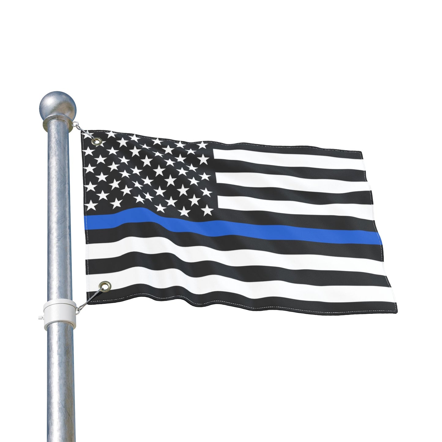 Thin Blue Line Double Sided  Flag