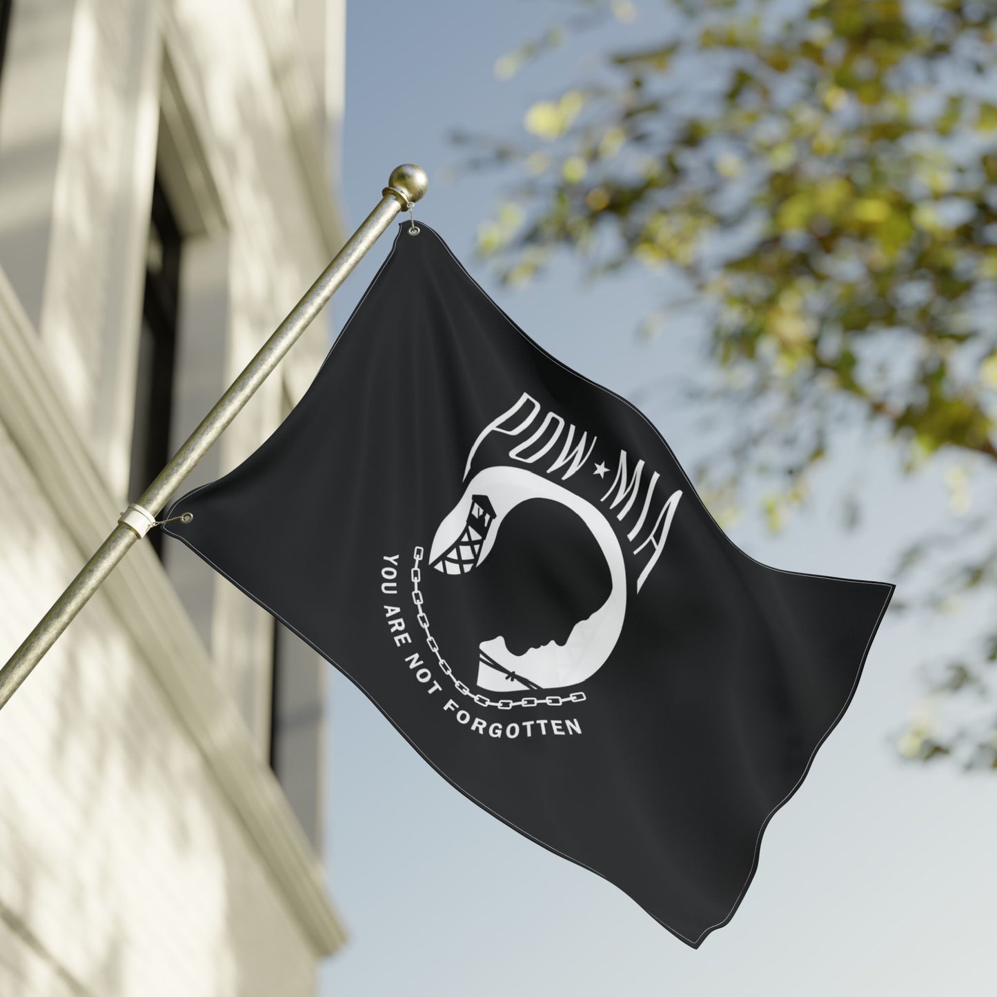 POW Double Sided  Flag