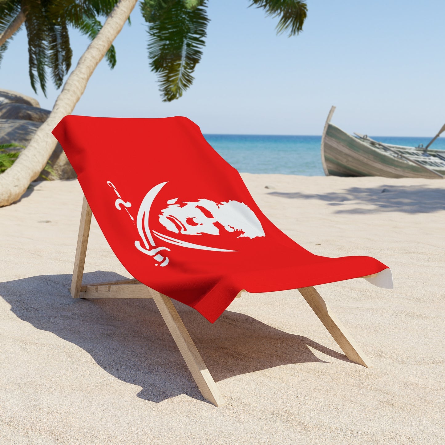 Jolly Donald Towel - Red