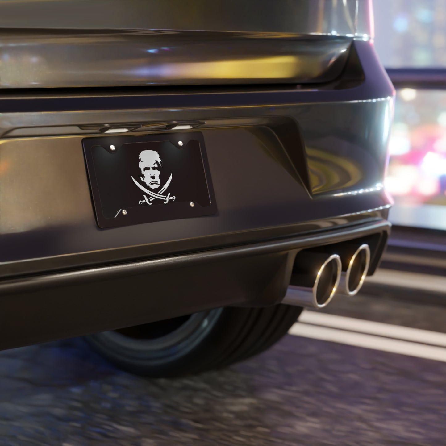 Jolly Donald Vanity Plate