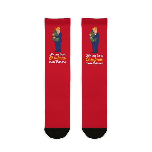 Trump Christmas Crew Socks