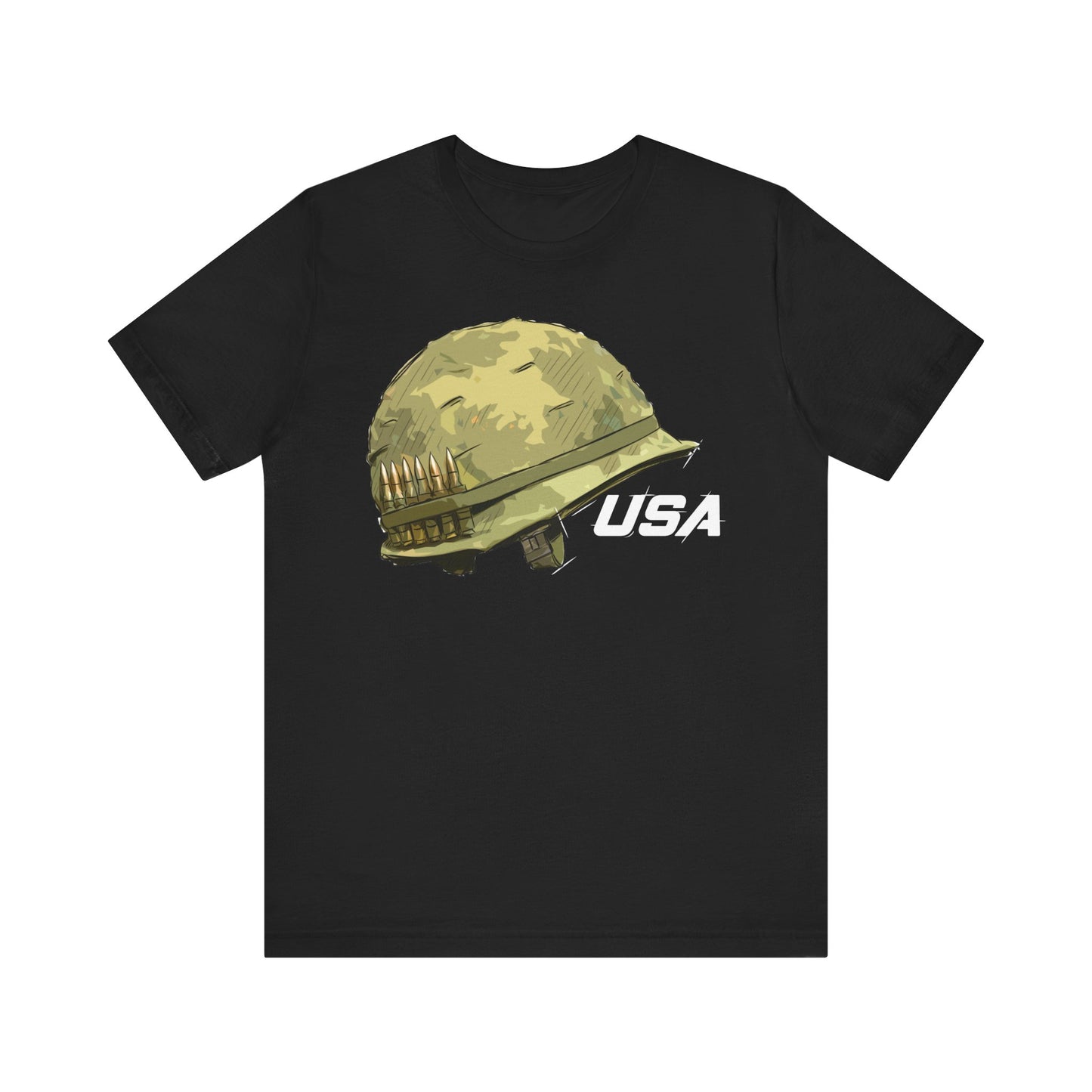 USA Helmet Tee
