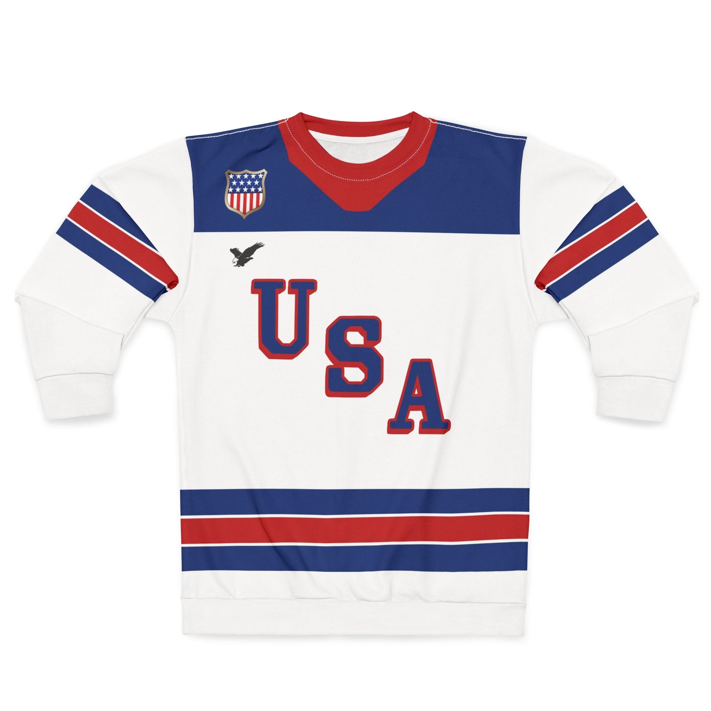 Team USA Hockey Printed Jersey Sweatshirt