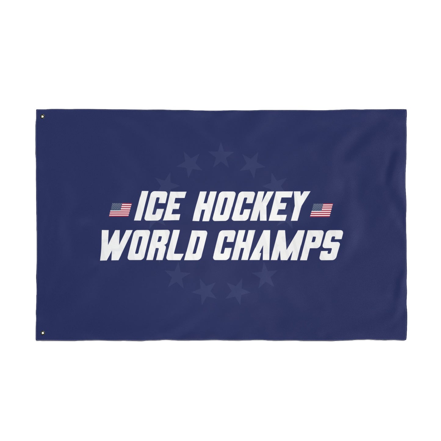 Hockey World Champs Double Sided  Flag