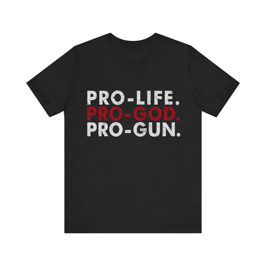Pro-Life. Pro-God. Pro-Gun.