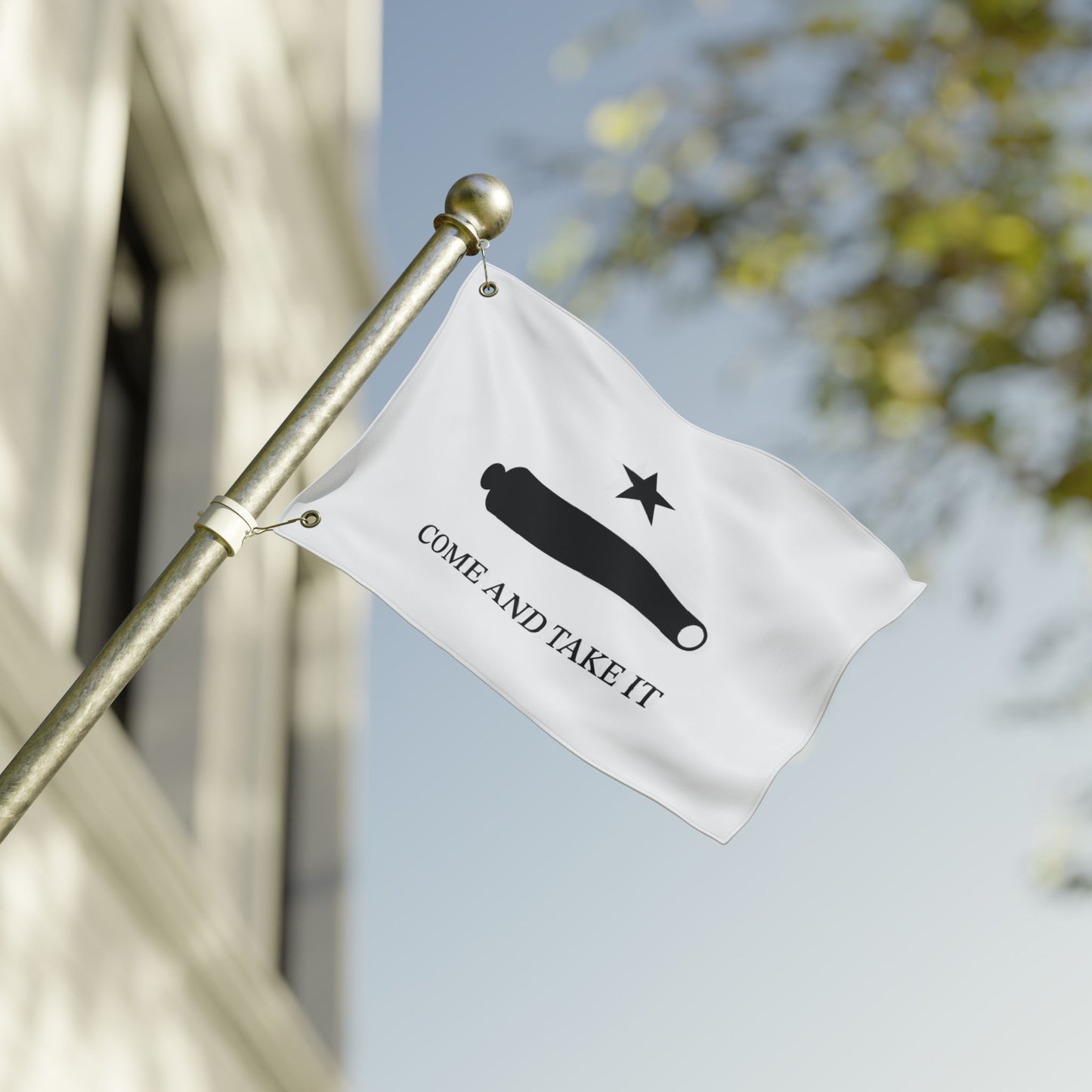 Come and Take It Double Sided  Flag