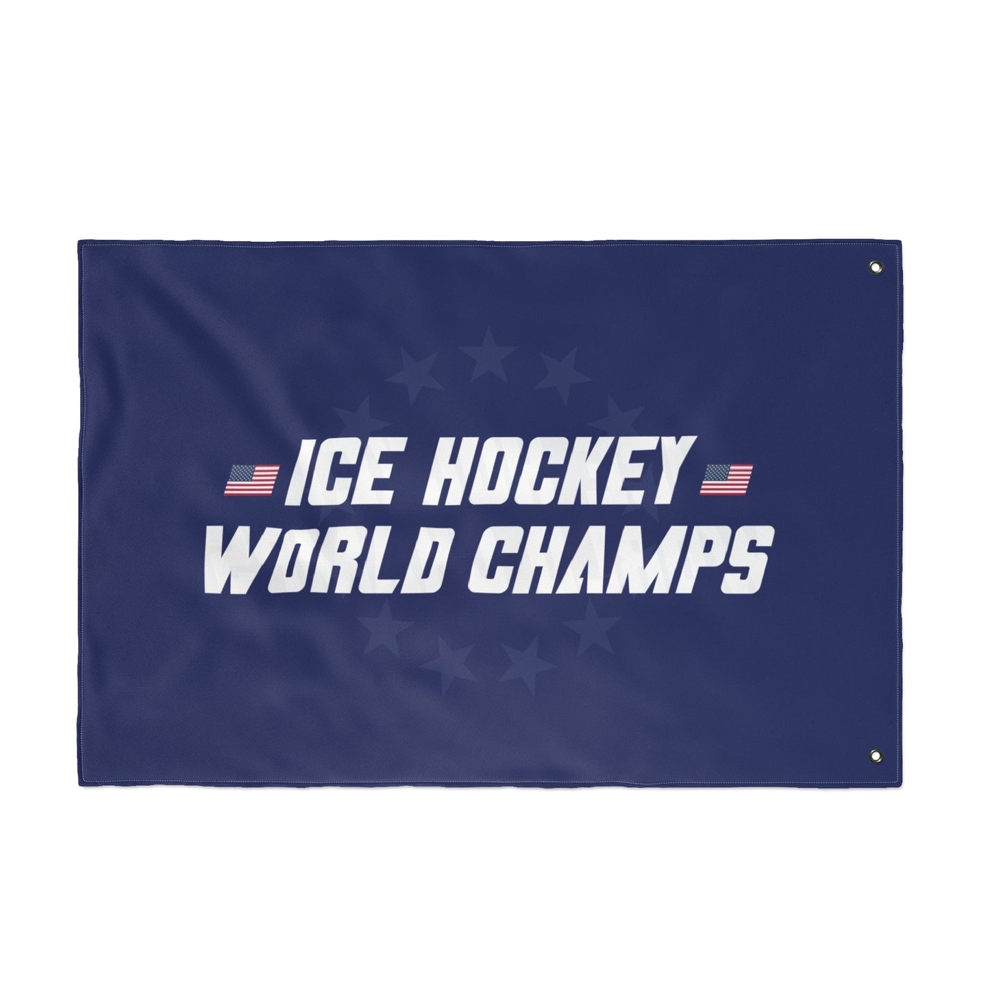 Hockey World Champs Double Sided  Flag