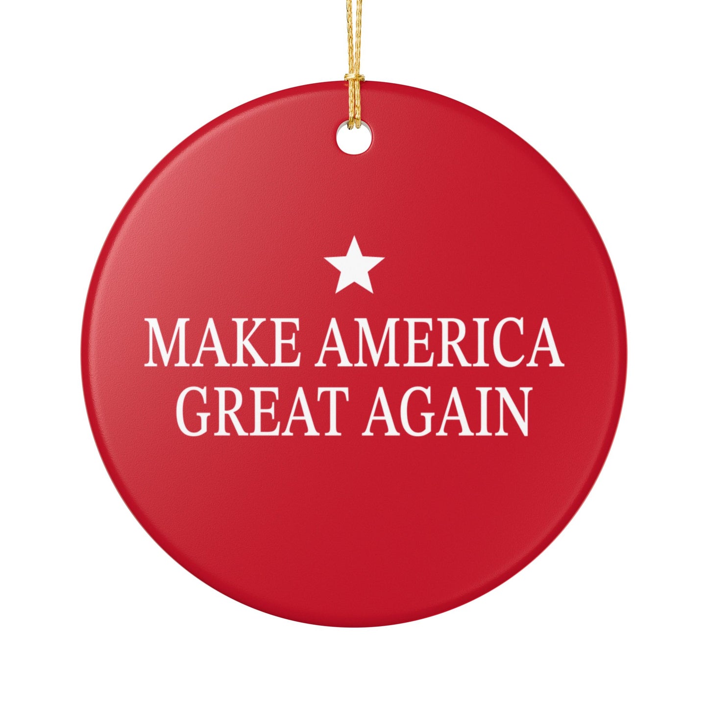 MAGA Ceramic Ornament
