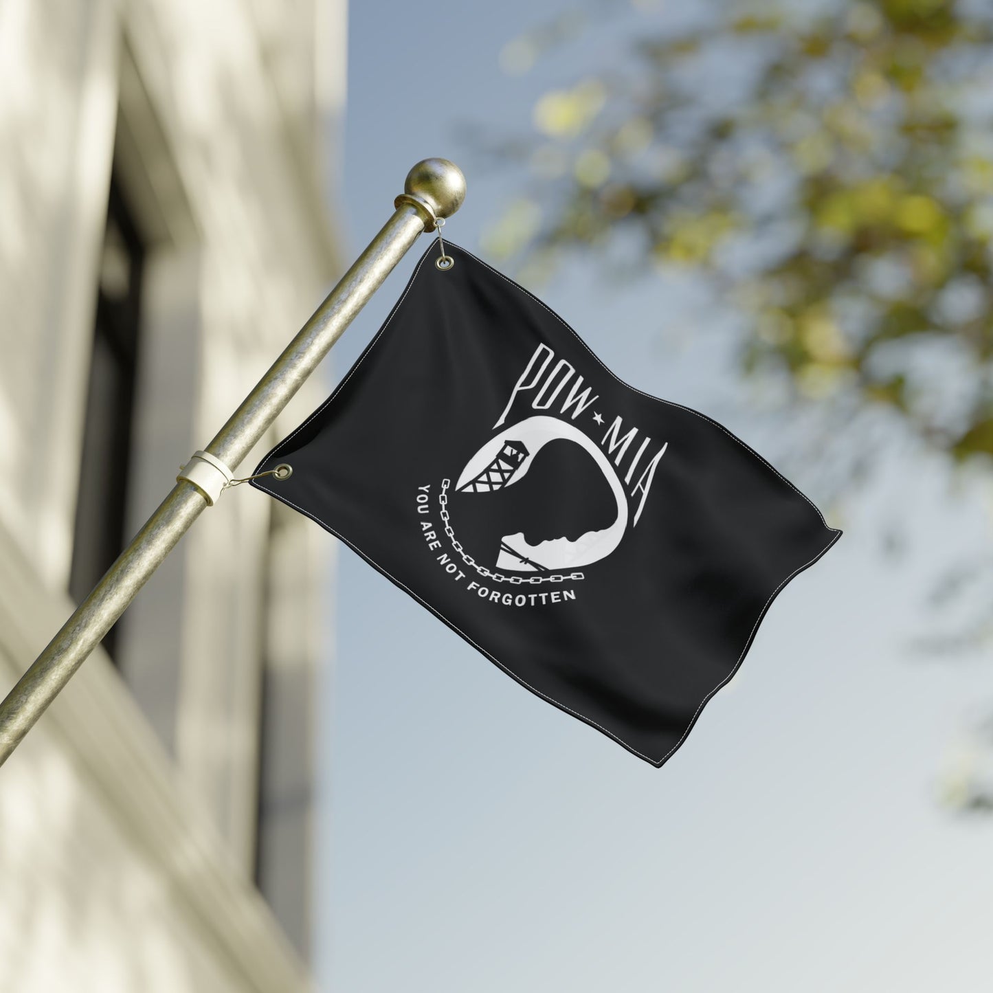 POW Double Sided  Flag