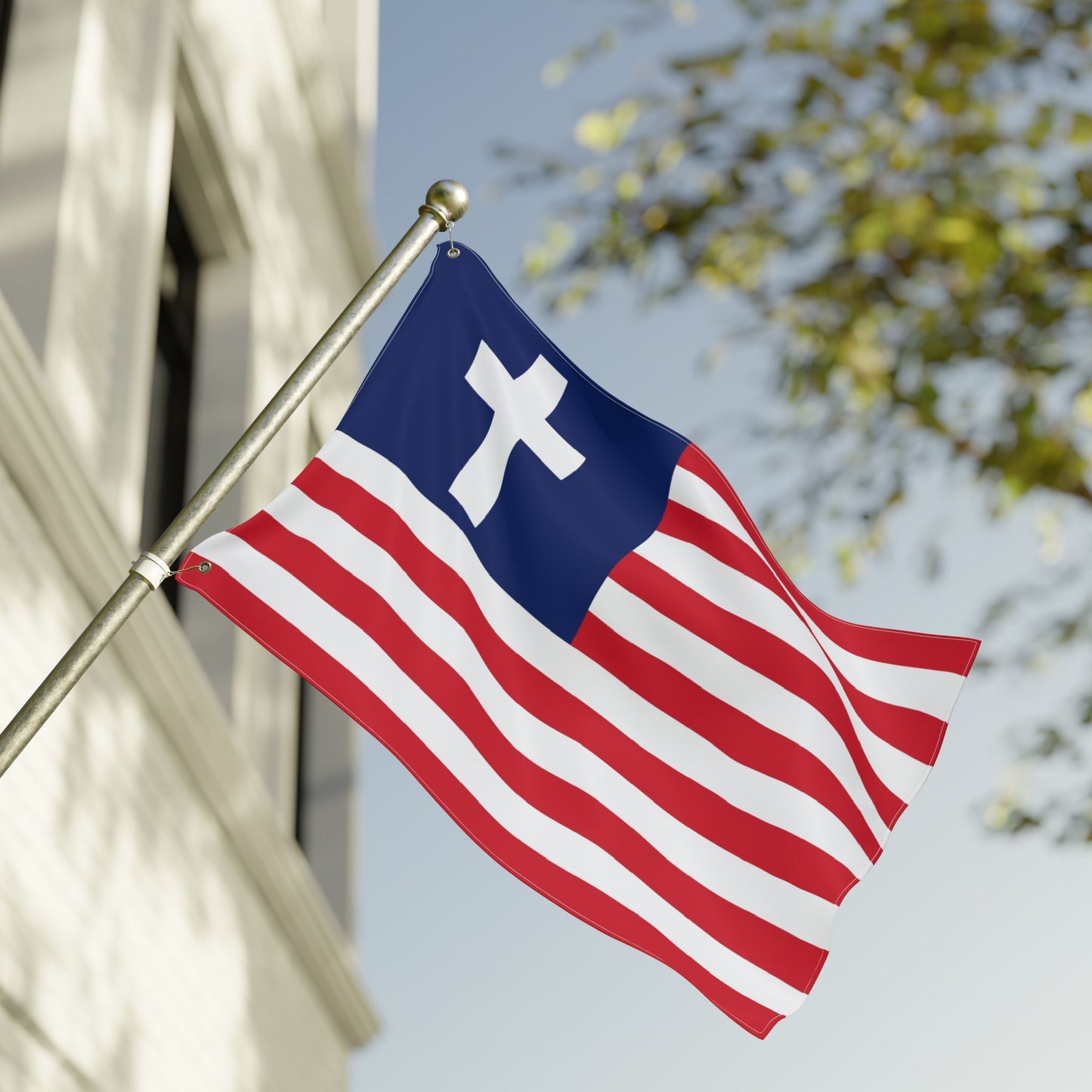 Christ's America Double Sided  Flag