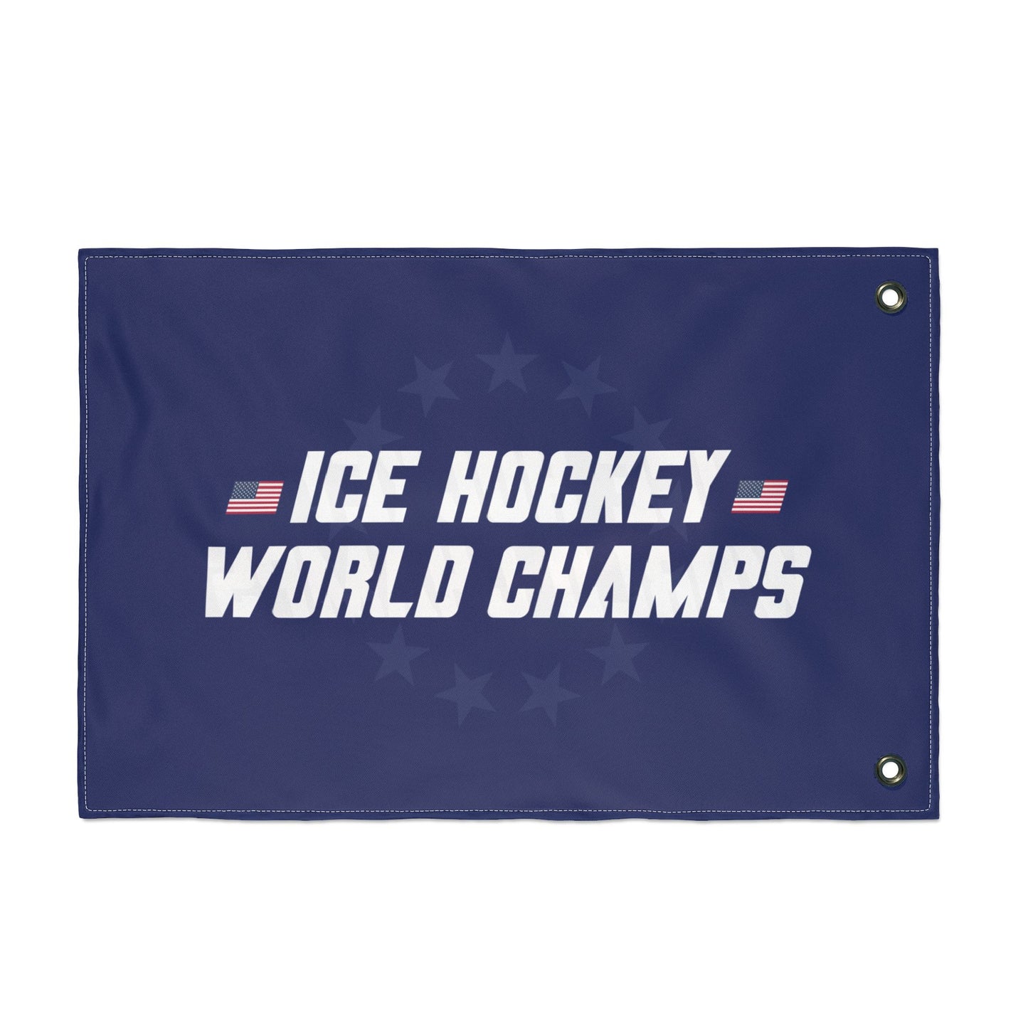 Hockey World Champs Double Sided  Flag