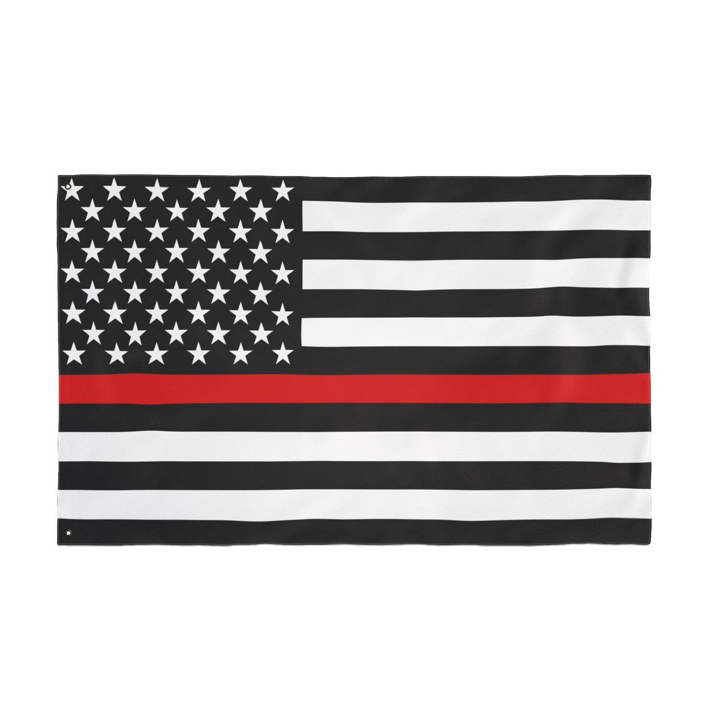 Thin Red Line Double Sided Flag