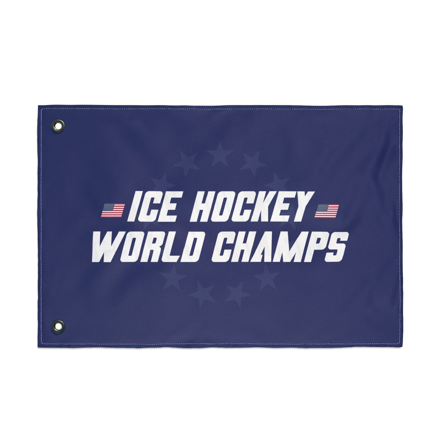 Hockey World Champs Double Sided  Flag