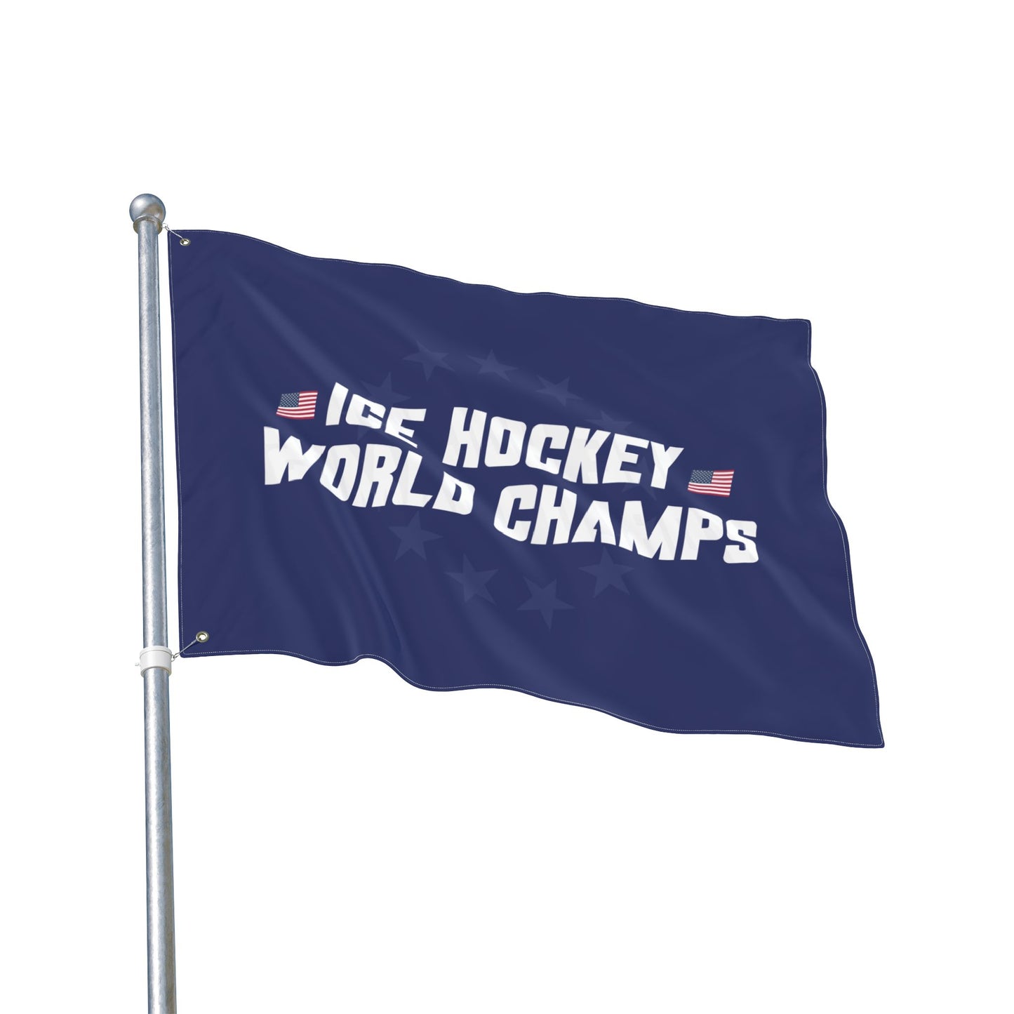 Hockey World Champs Double Sided  Flag