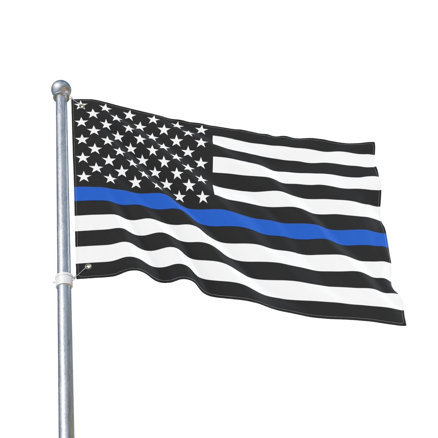 Thin Blue Line Double Sided  Flag