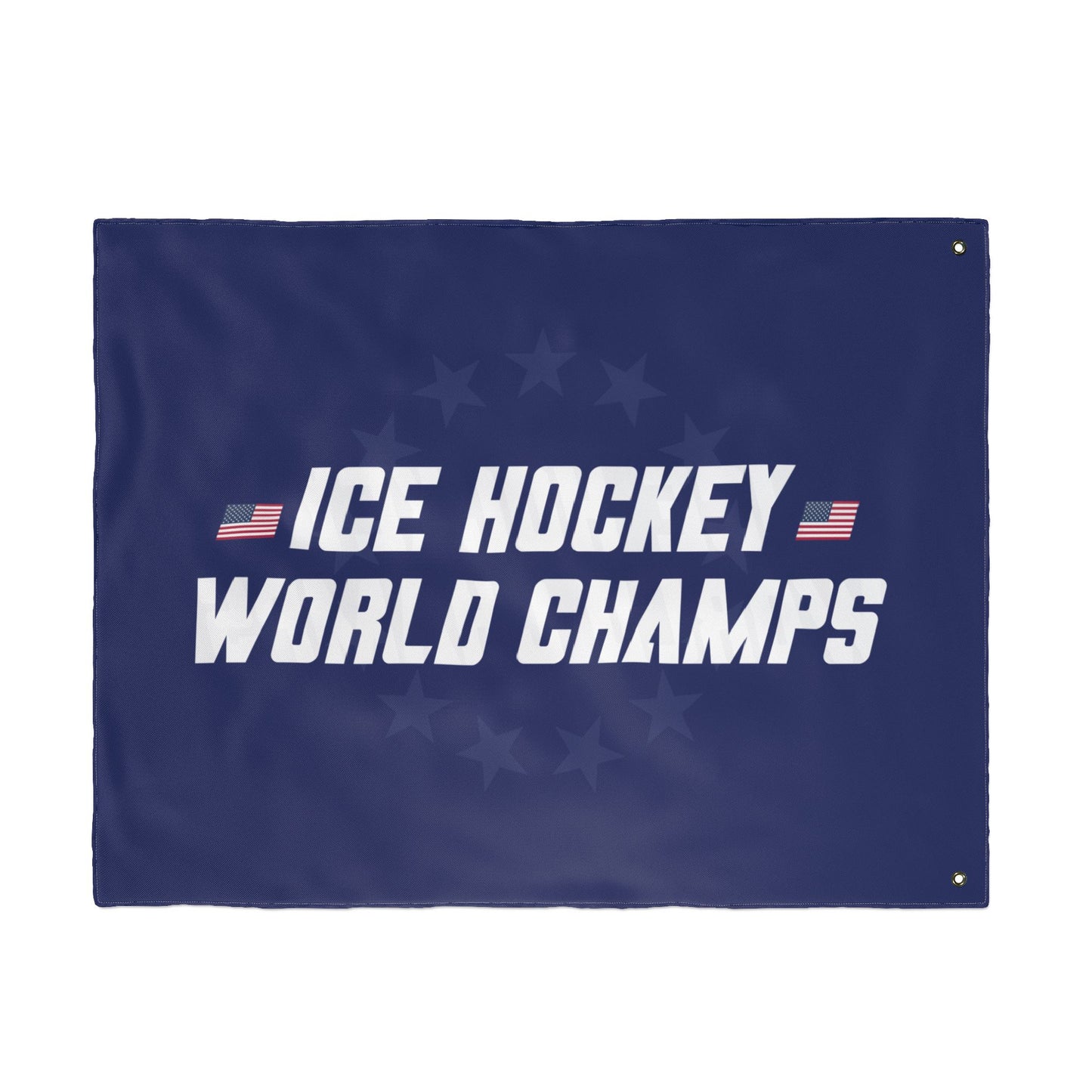 Hockey World Champs Double Sided  Flag