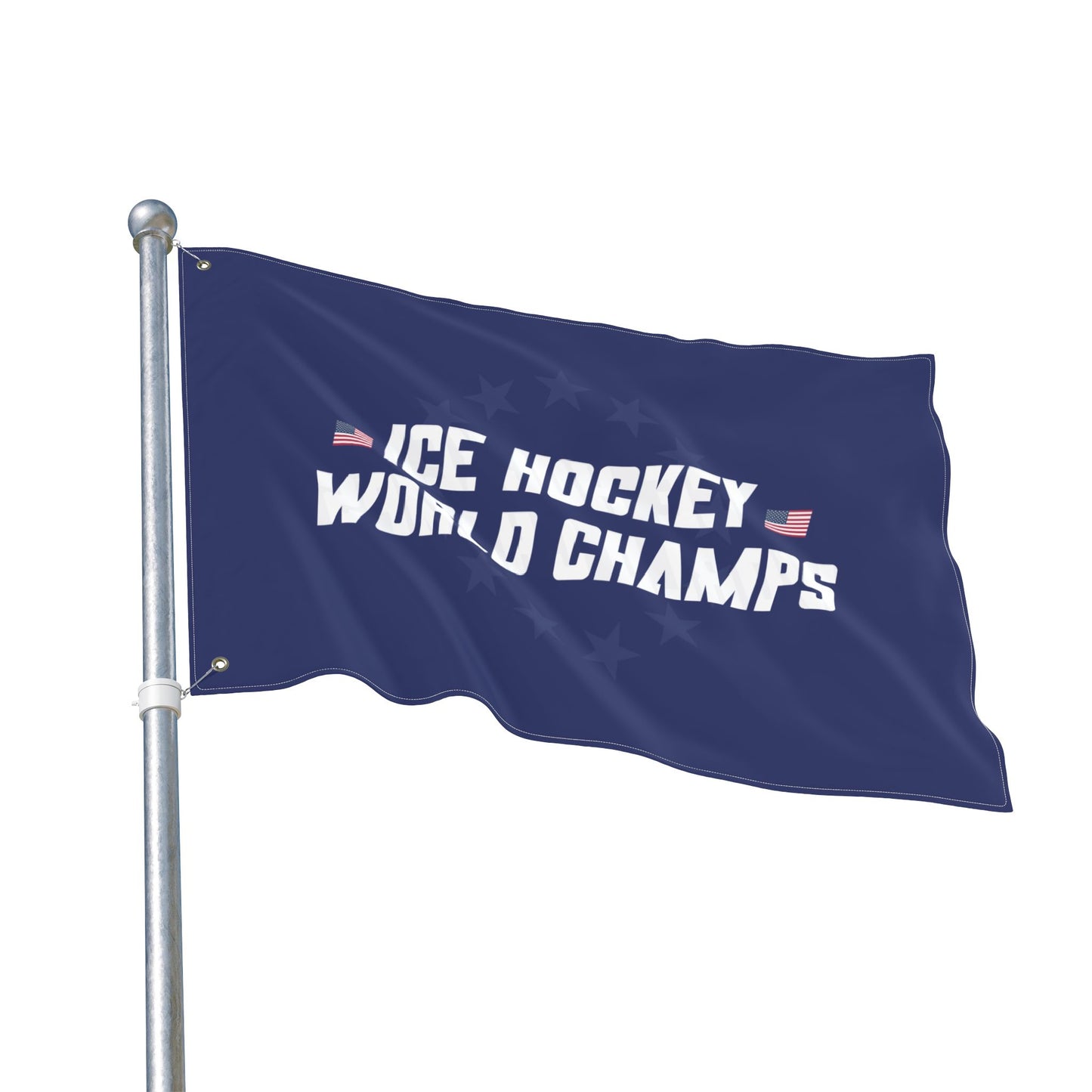 Hockey World Champs Double Sided  Flag