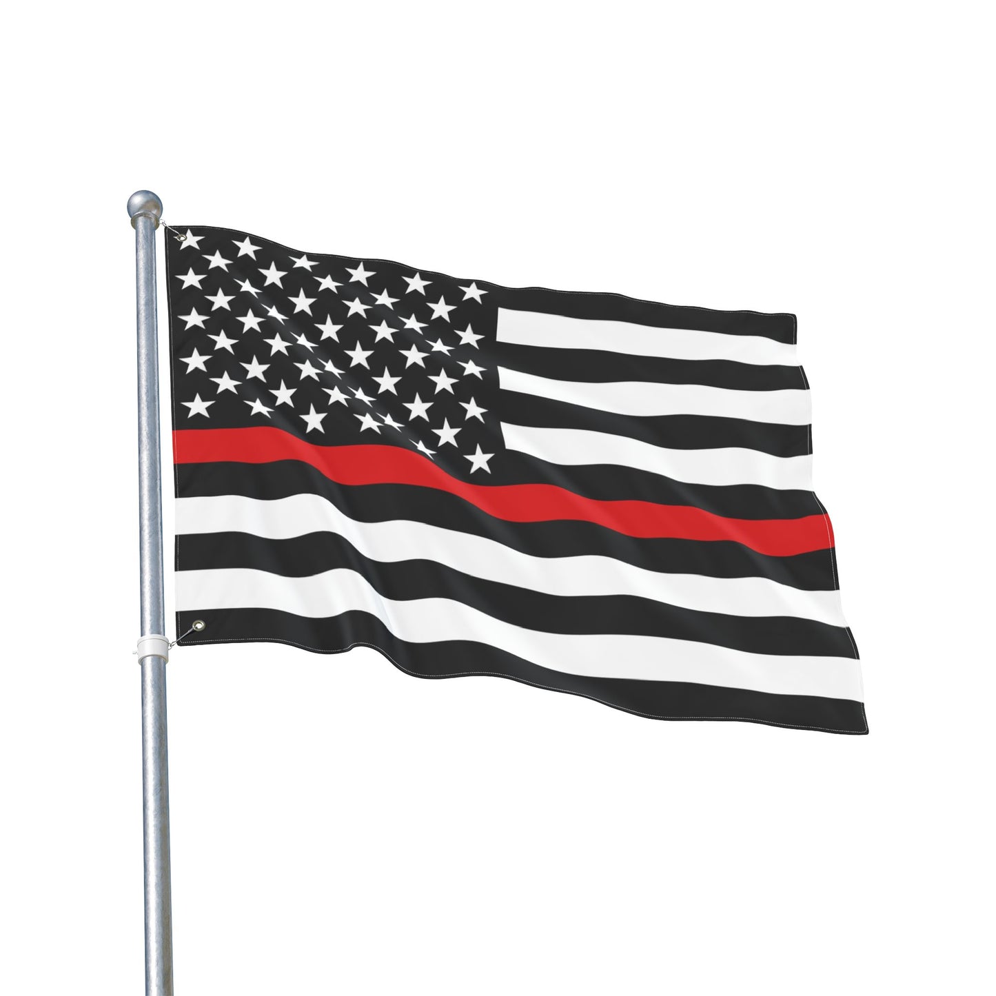 Thin Red Line Double Sided Flag