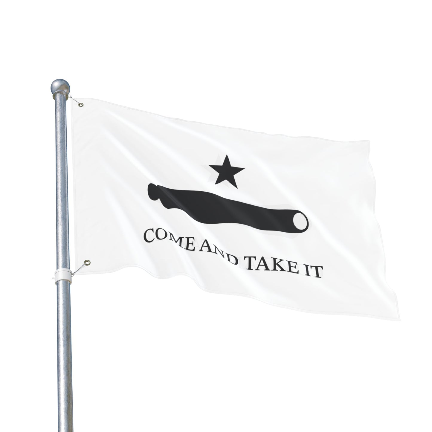 Come and Take It Double Sided  Flag