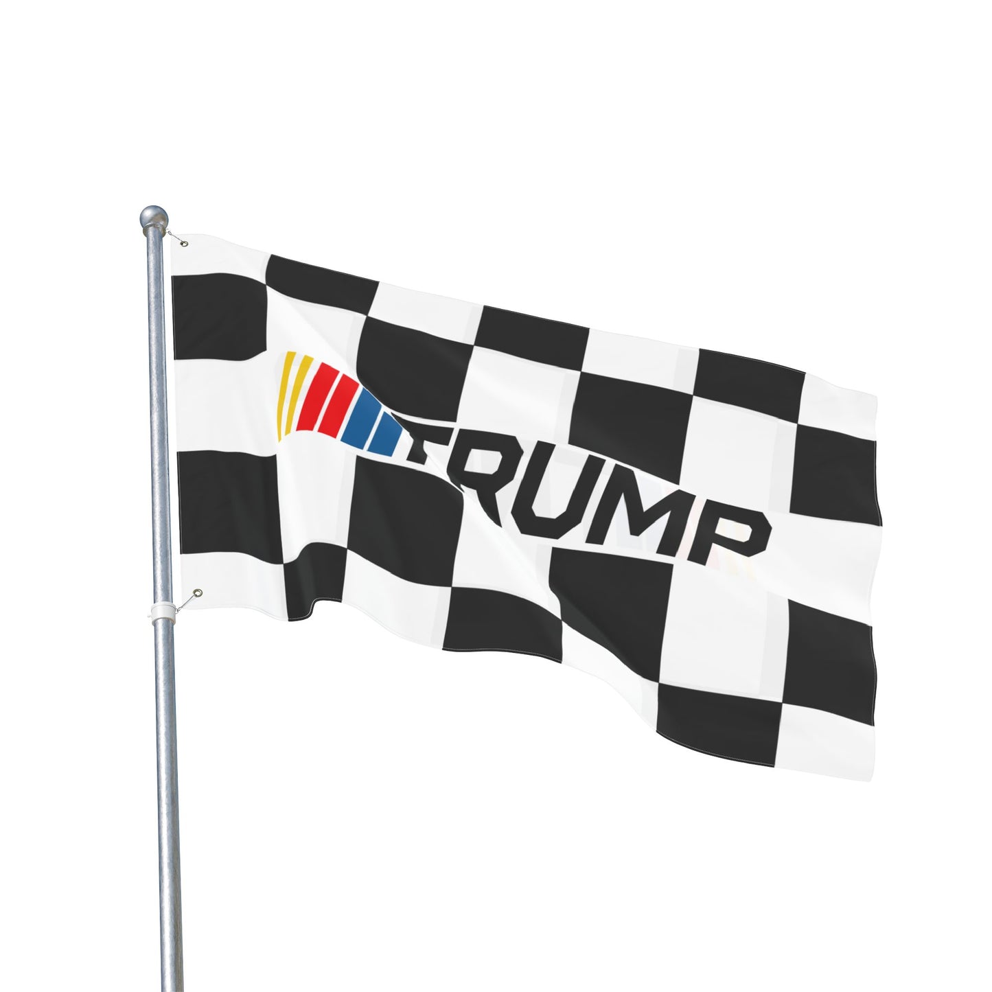 TRUMP Racing Double Sided  Flag