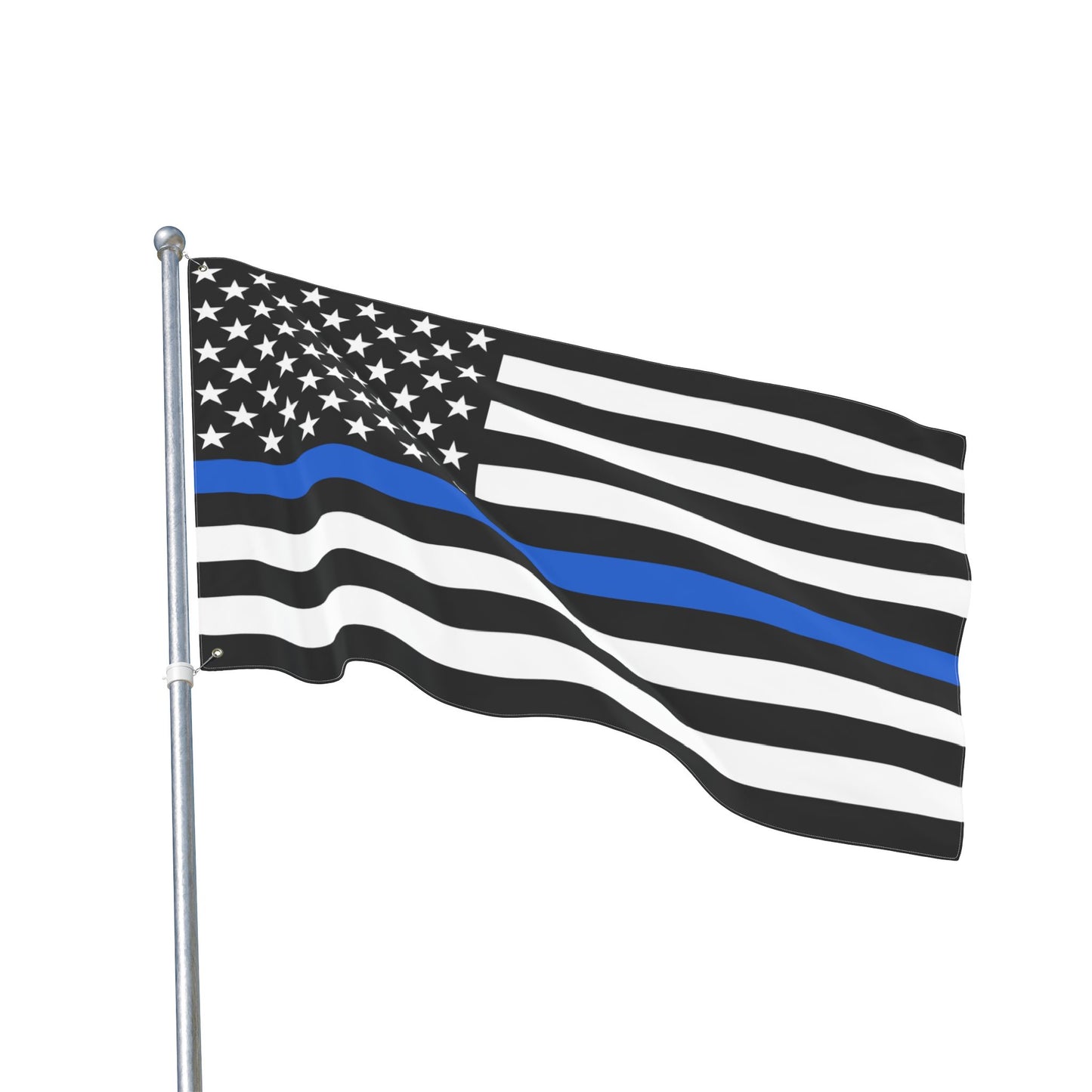 Thin Blue Line Double Sided  Flag
