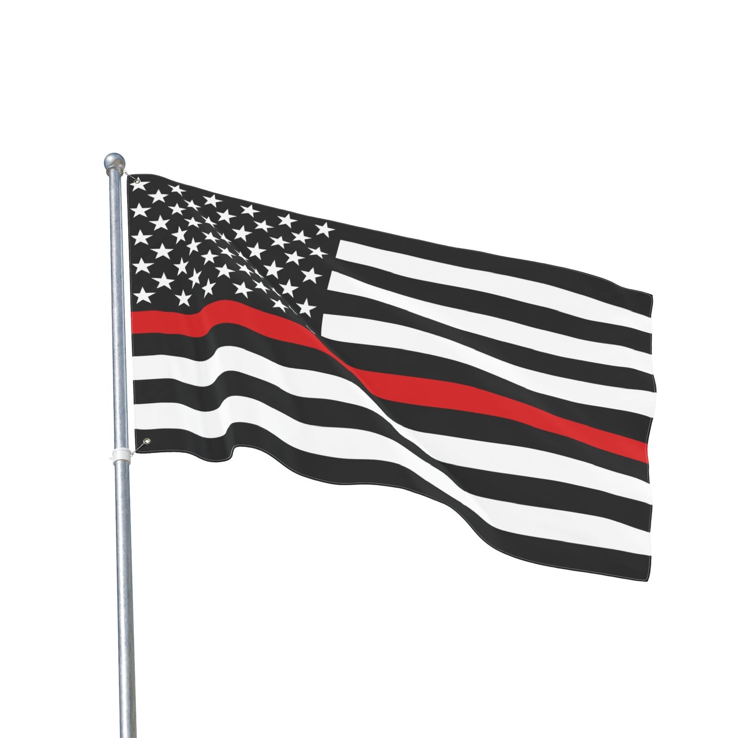 Thin Red Line Double Sided Flag