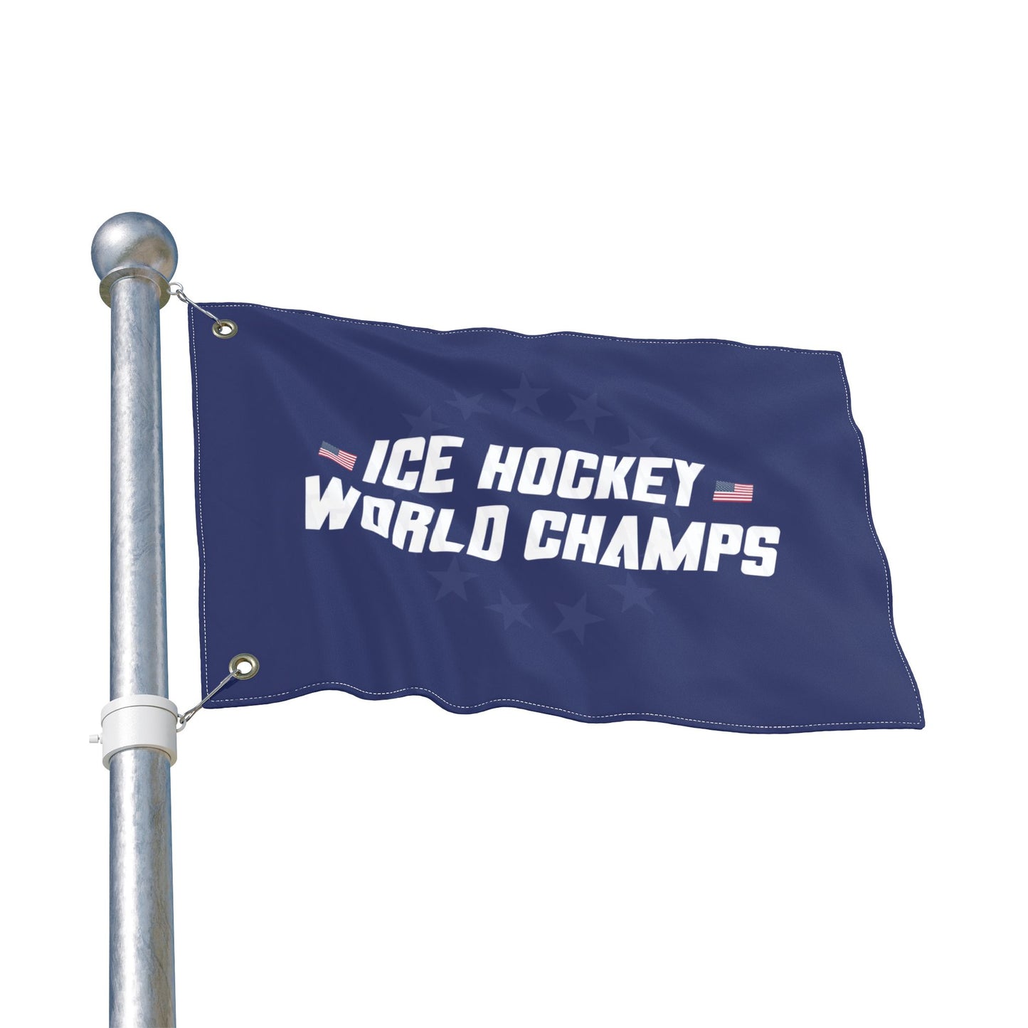 Hockey World Champs Double Sided  Flag