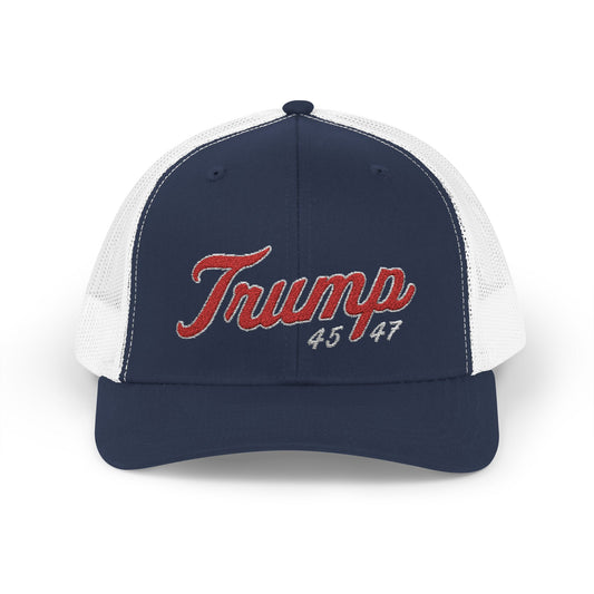 Trump Script Snapback Hat