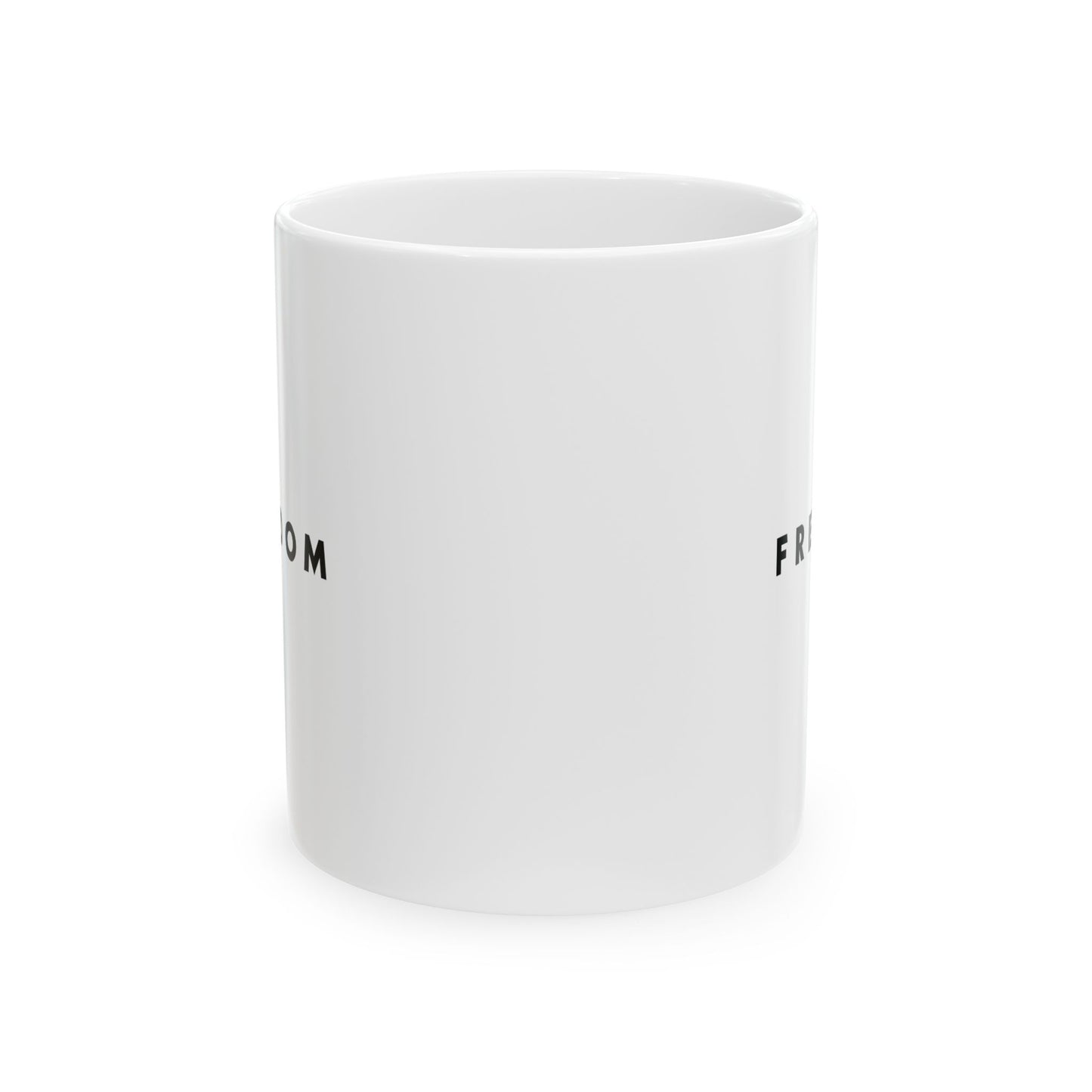 FREEDOM Ceramic Mug, (11oz)