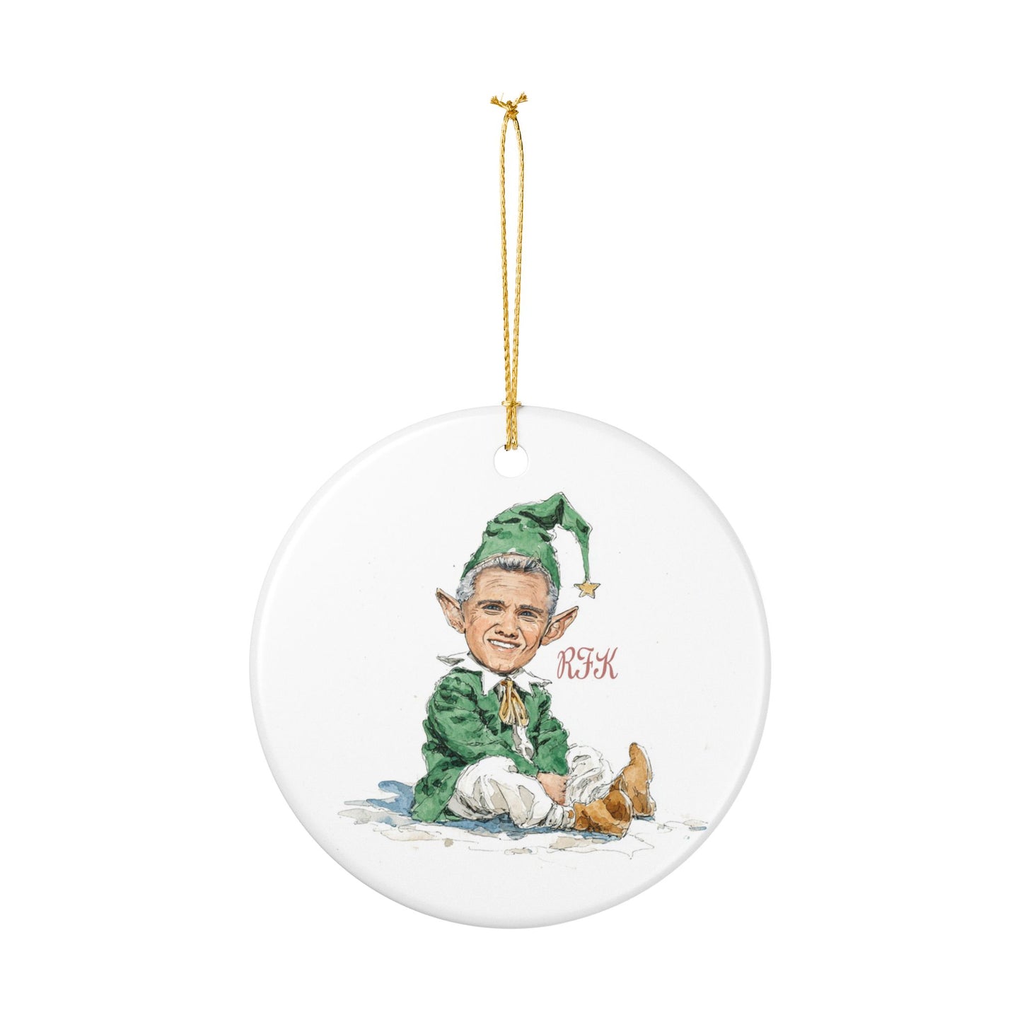 RFK MAGA Ceramic Ornament